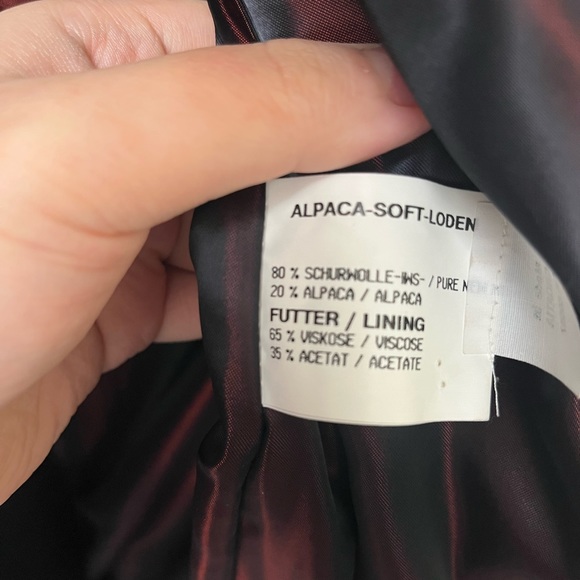 Vintage Alpaca and Wool Coat - Picture 4 of 6